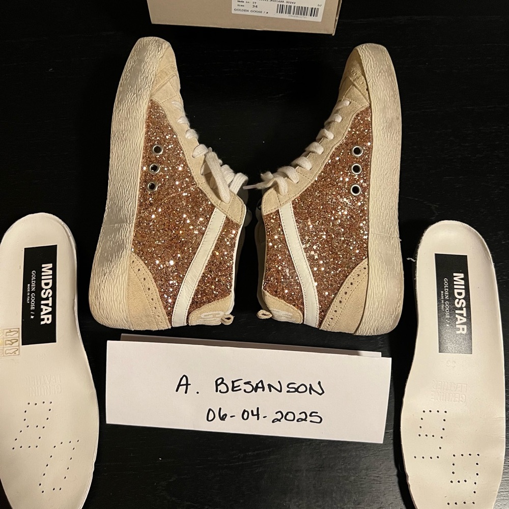 Golden Goose Mid Star Sz 36 - Picture 3 of 5